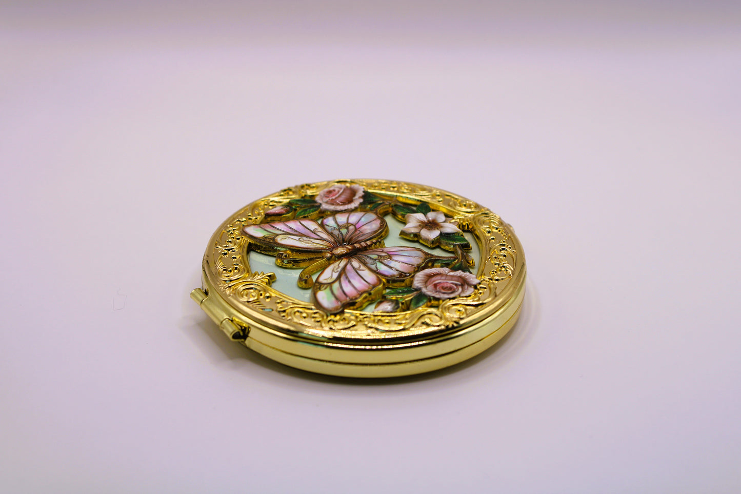 Celestine Bloom Mirror – Shiny Gold Limited Edition